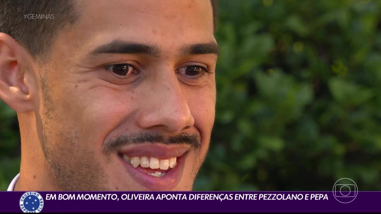 Em boa fase no Cruzeiro, Oliveira aponta diferenças entre Pezzolano e Pepa