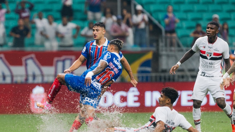 Análise: Bahia faz jogo de altos e baixos antes de gol do alívio contra o São Paulo