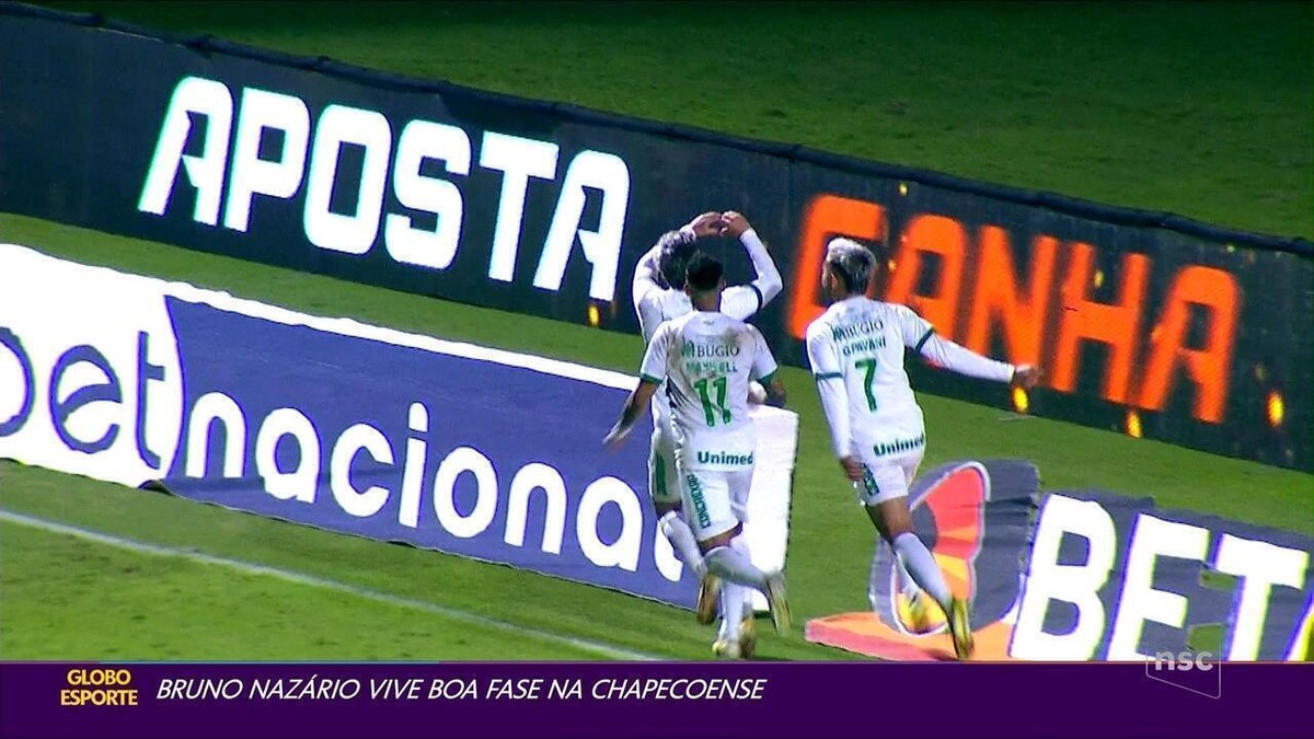 Bruno Nazário revela meta e analisa bom momento com a Chapecoense ...