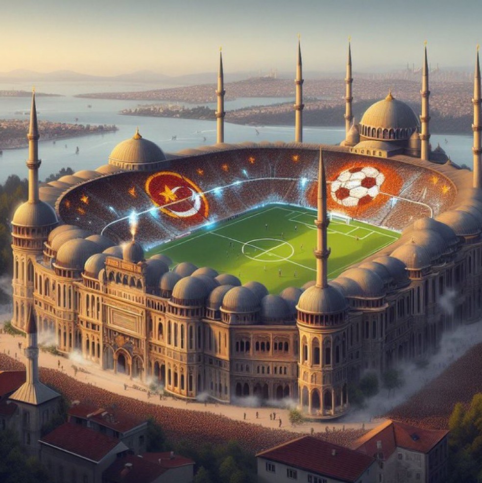 Galatasaray - Palacio de Topkapi — Foto: Reprodução