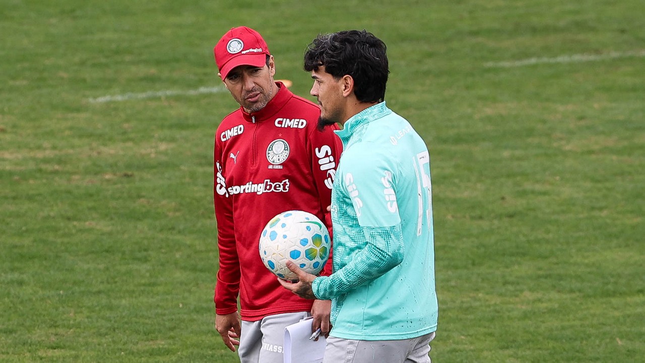 Palmeiras: Vitor Roque treina, e trio paraguaio se reapresenta | Ge