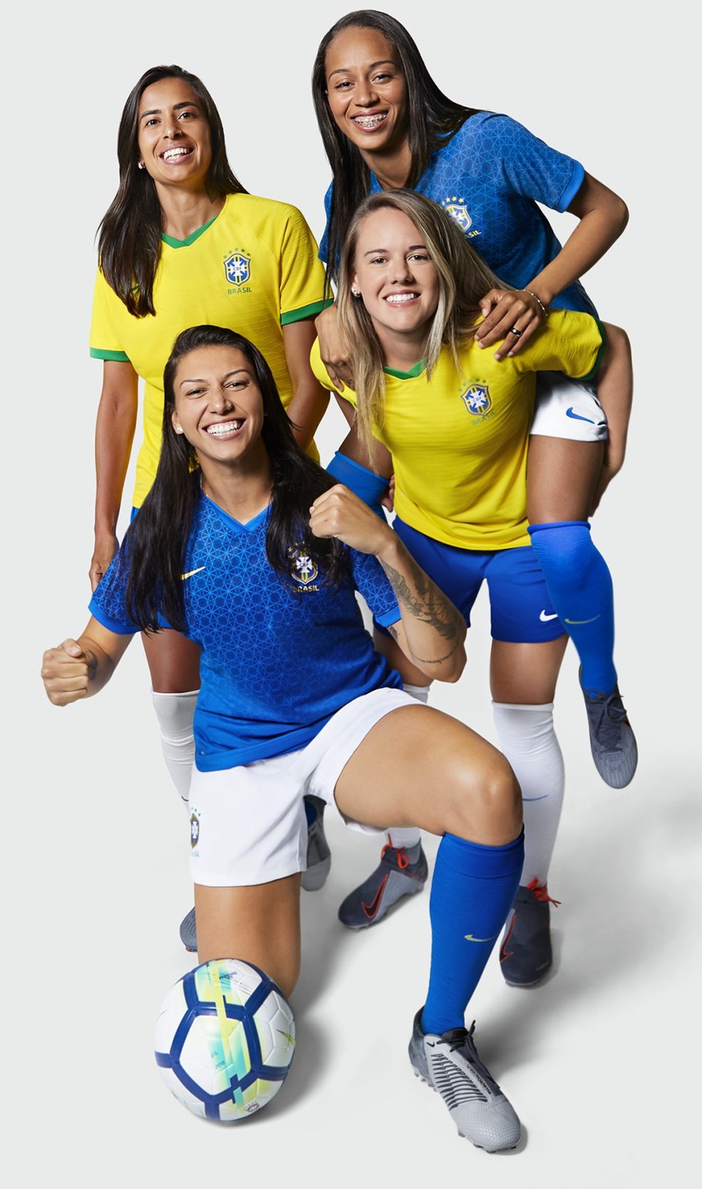 Veja o uniforme da seleção brasileira feminina para a Copa do Mundo, Esporte