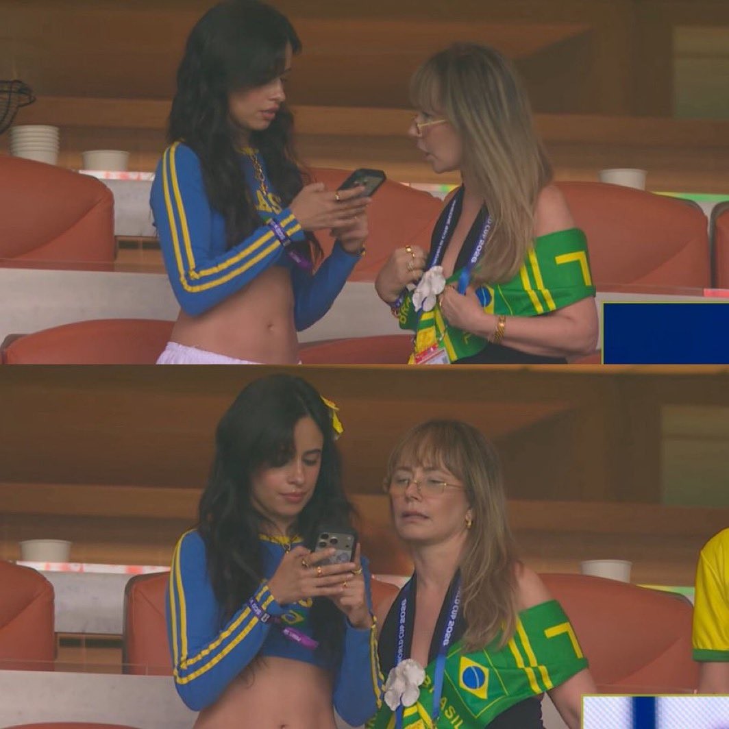 Camila Cabello, Letícia Bufoni, Virginia: Confira celebridades que acompanham o jogo do Brasil
