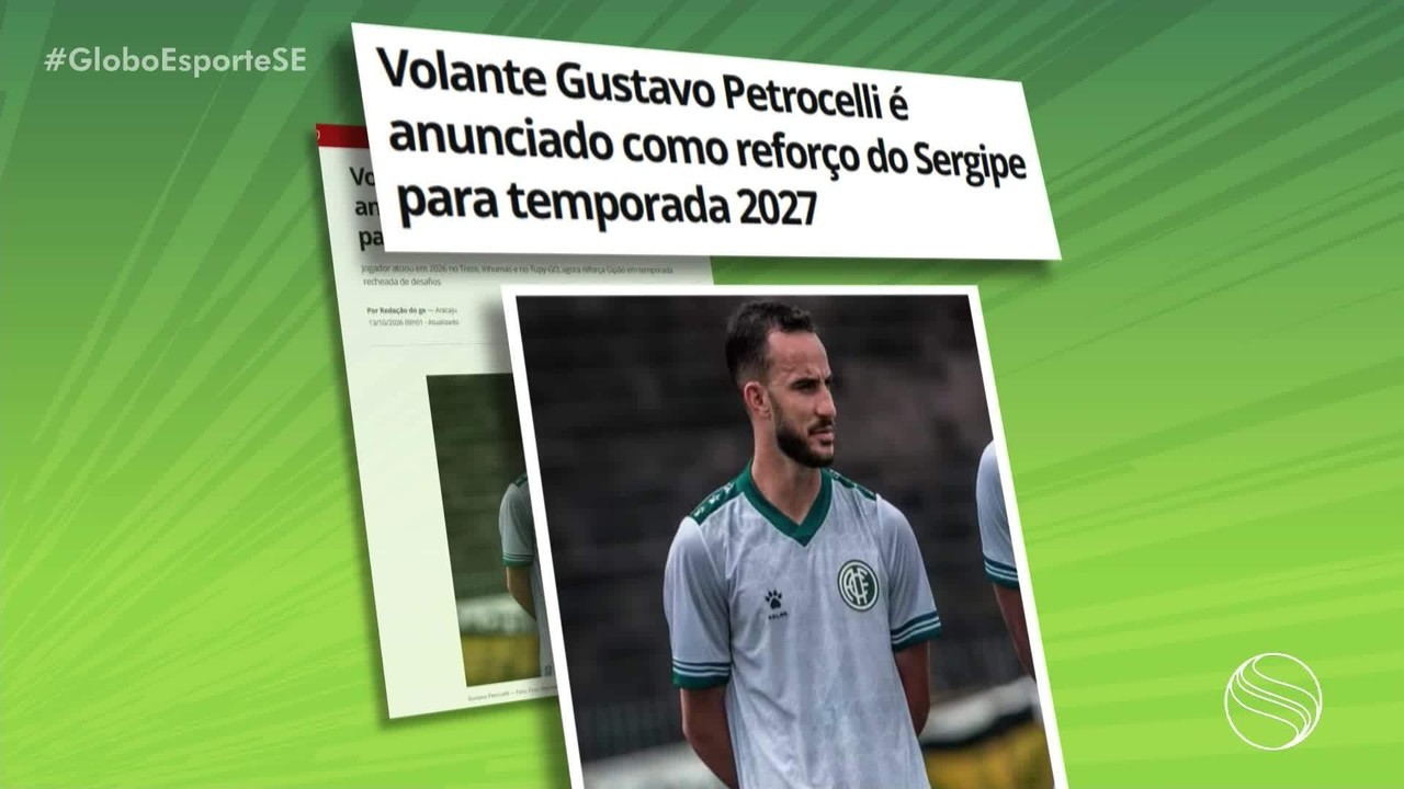 Um mês após renovação, Mauro Jr não faz mais parte do elenco do Sergipe
