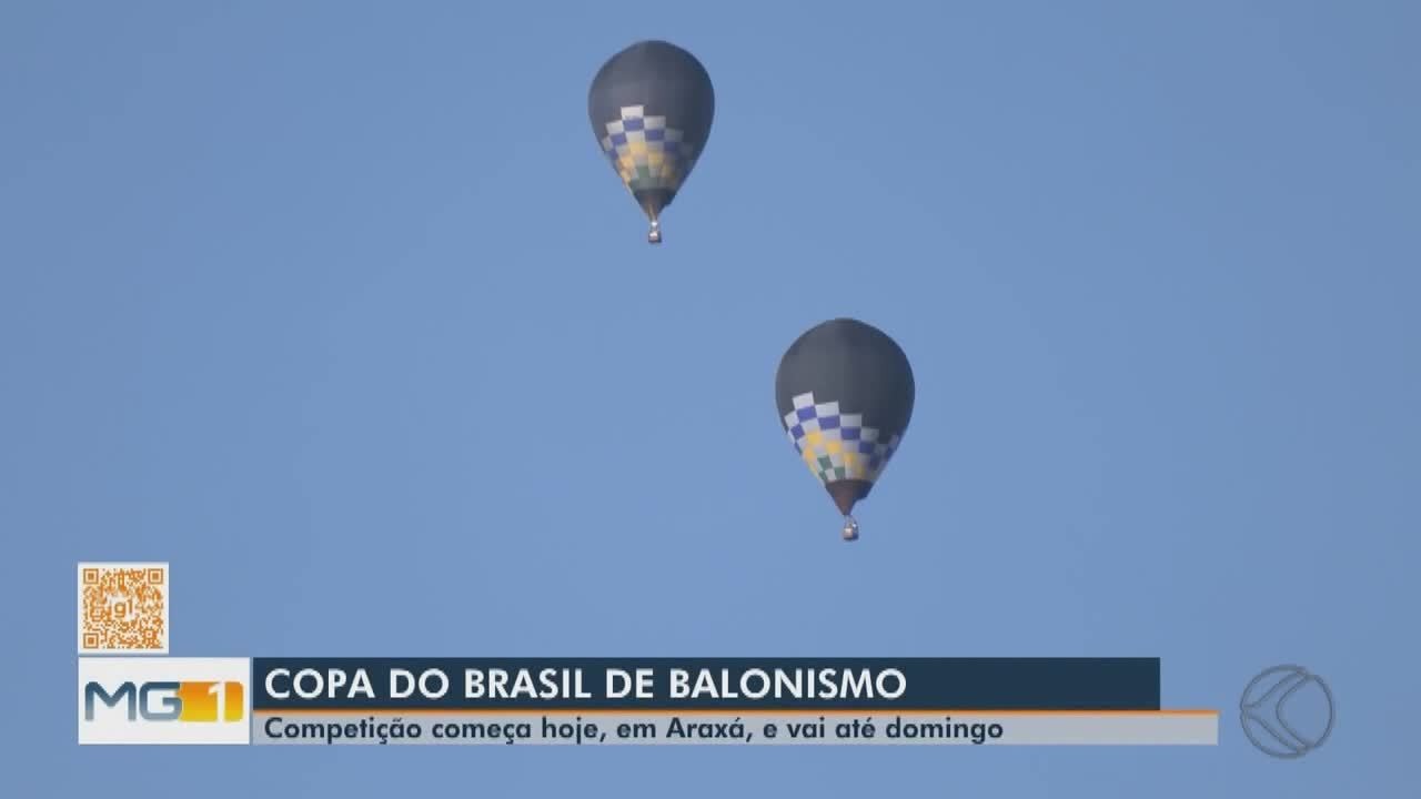 Araxá sedia primeira etapa da Copa do Brasil de Balonismo