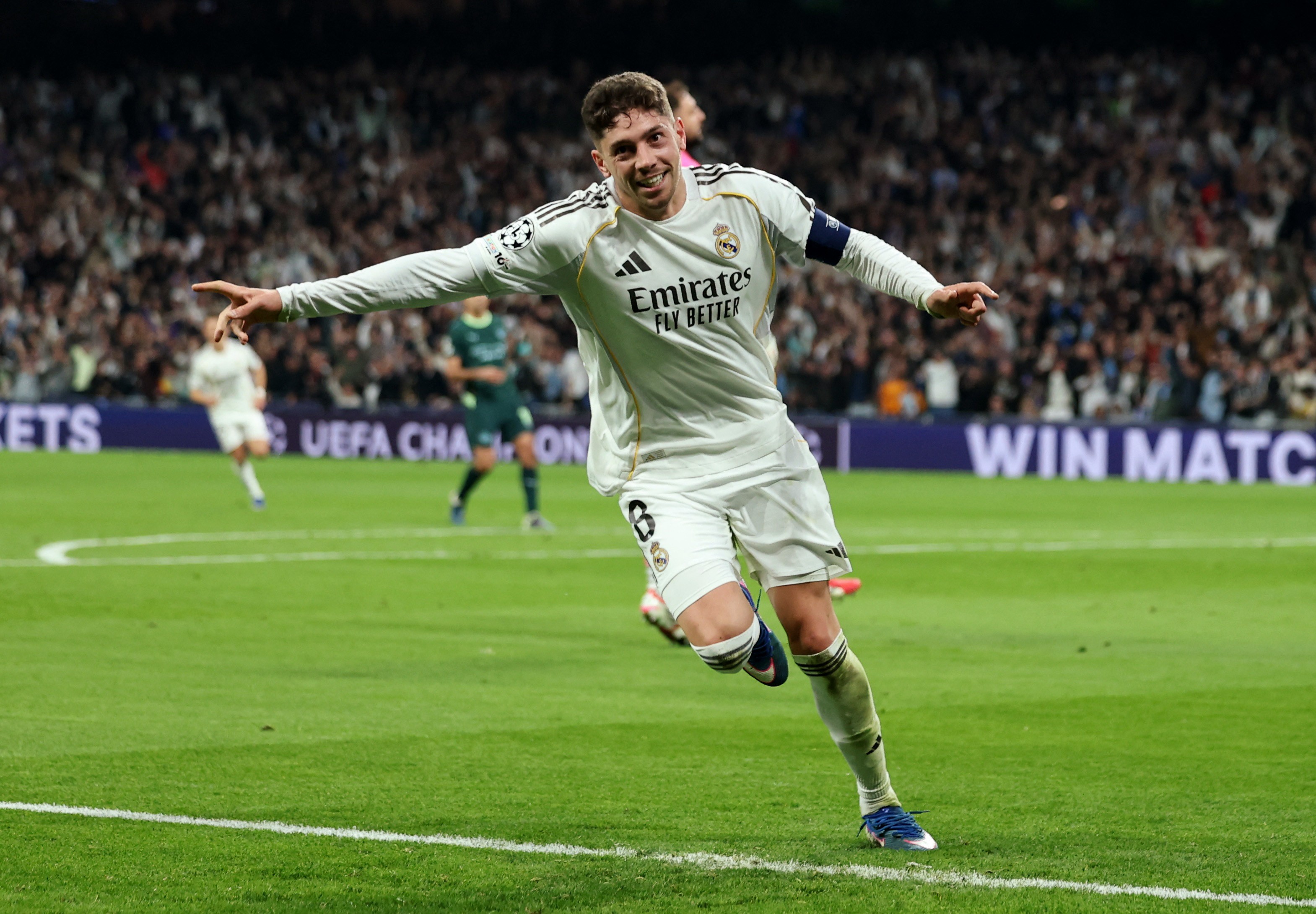 Primeiro hat-trick da carreira empolga Valverde: 