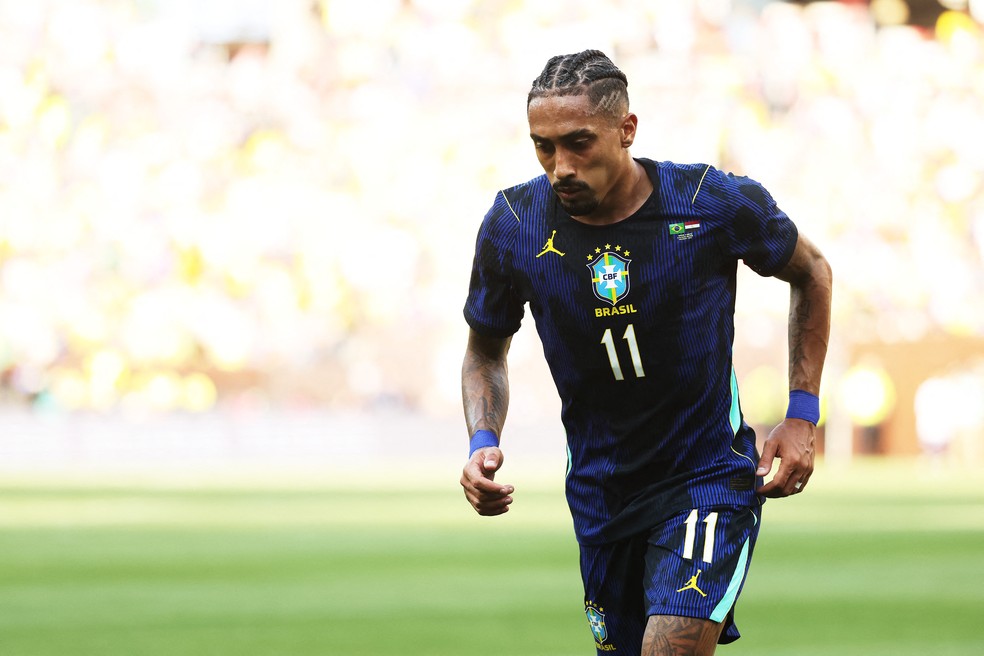 Raphinha mercado saudita em ação pela Seleção