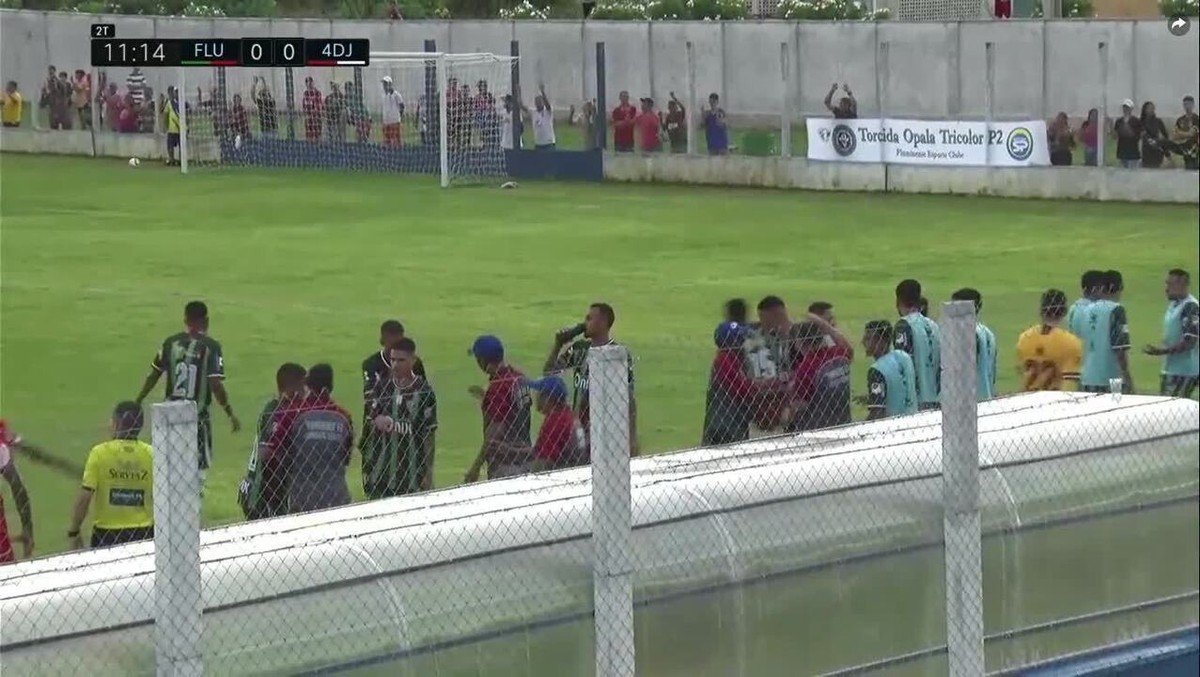 Veja o gol de Fluminense-PI 1 x 0 4 de Julho, pela 14ª rodada do ...