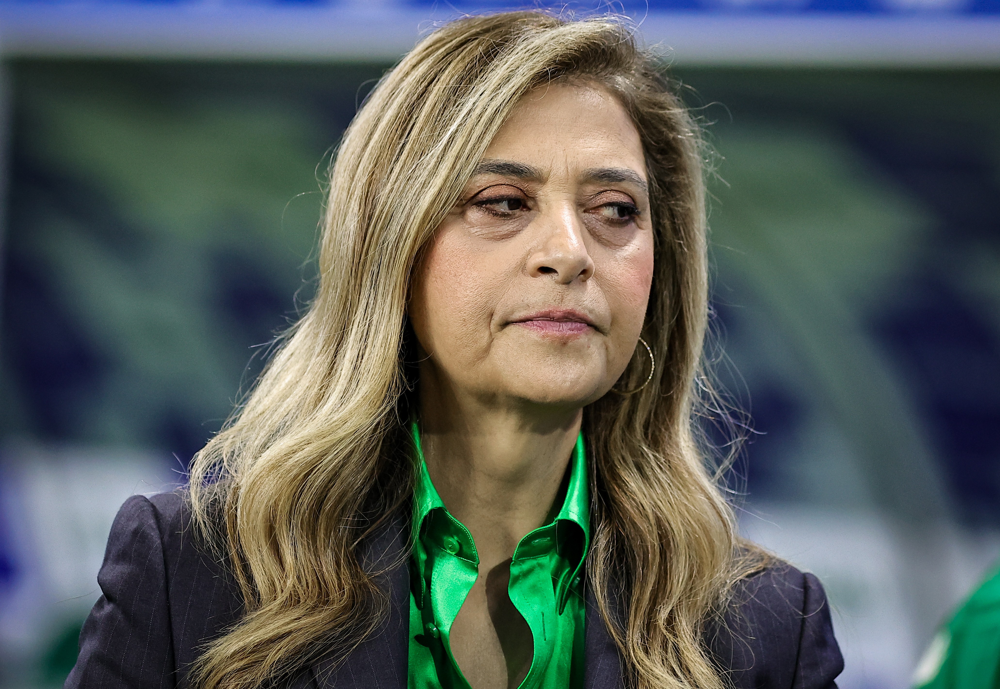 Leila ameaça processar Bap e diz que ele não vê a hora de sua saída do Palmeiras: "É medo de mim?"