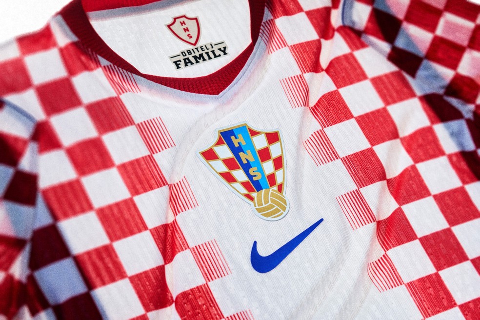 Camisa da Croácia para a Copa do Mundo 2026 — Foto: Nike / Divulgação