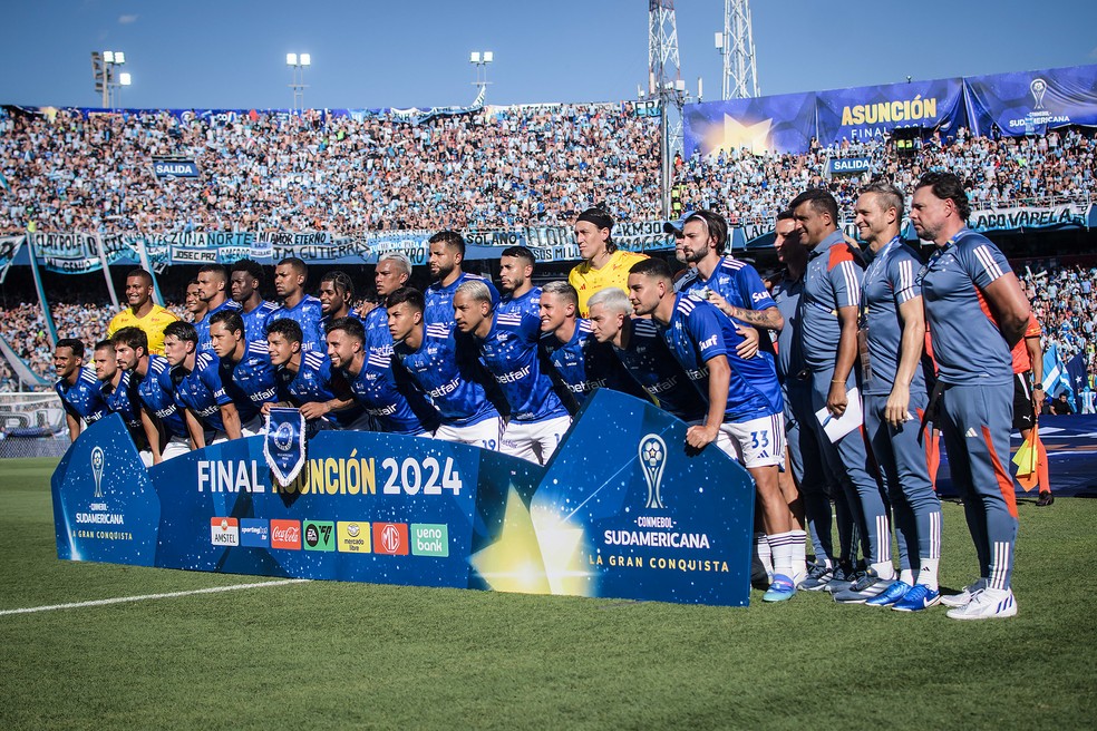 Cruzeiro na final da Sul-Americana — Foto: Gustavo Aleixo/ Cruzeiro