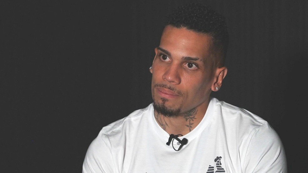 Paulinho em entrevista ao Abre Aspas do ge — Foto: Reprodução/ ge