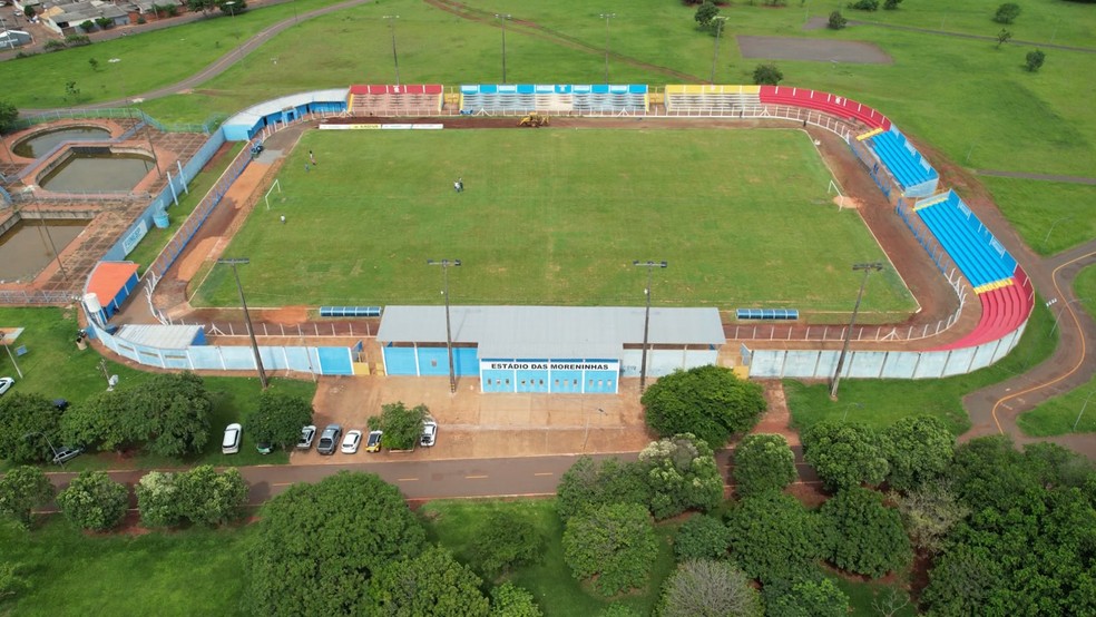 Estádio das Moreninhas | Campo Grande — Foto: Huanderson Merlotti/TV Morena