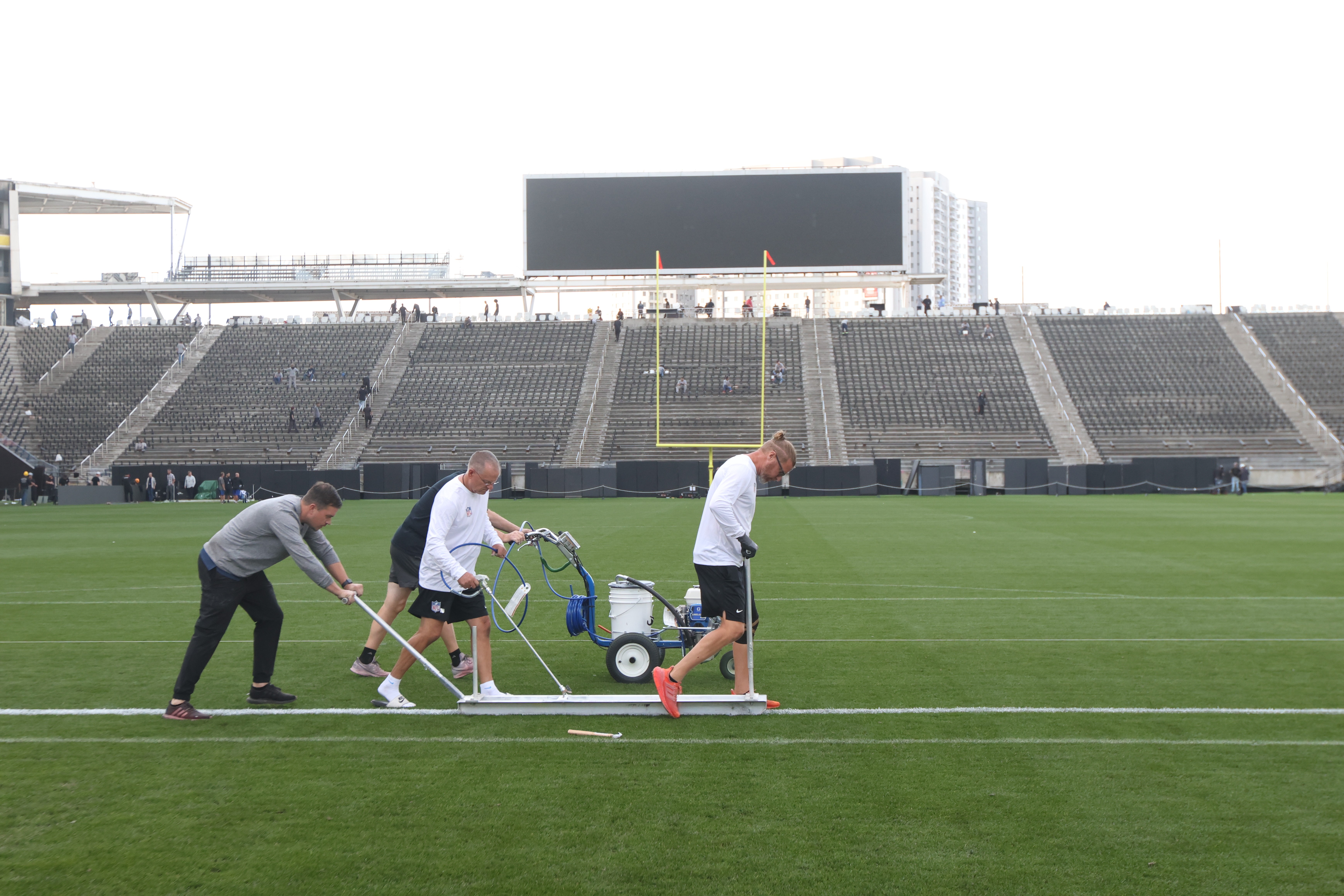 Neo Química Arena se adapta para receber o jogo da NFL com novidades