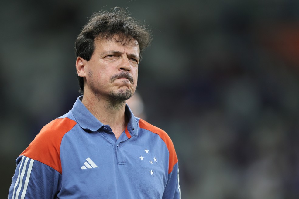 Fernando Diniz, do Cruzeiro — Foto: Gilson Lobo/AGIF