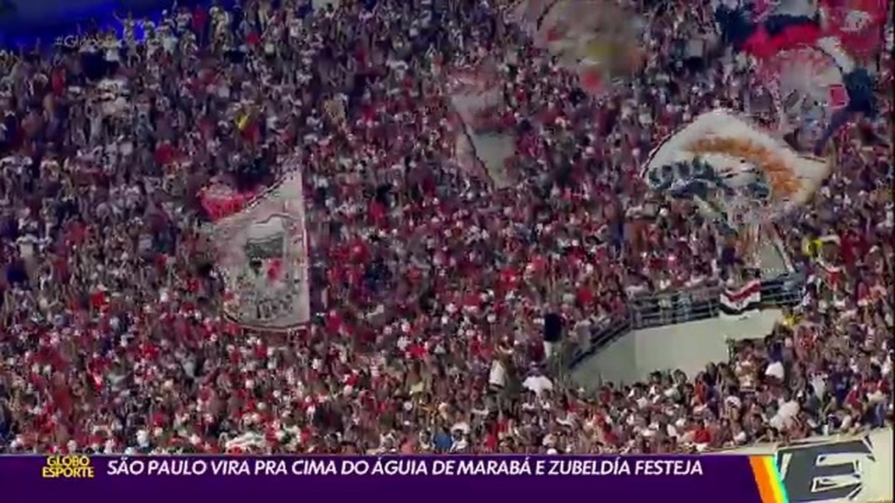 São Paulo vence Águia de Marabá de virada, e Zubeldía festeja