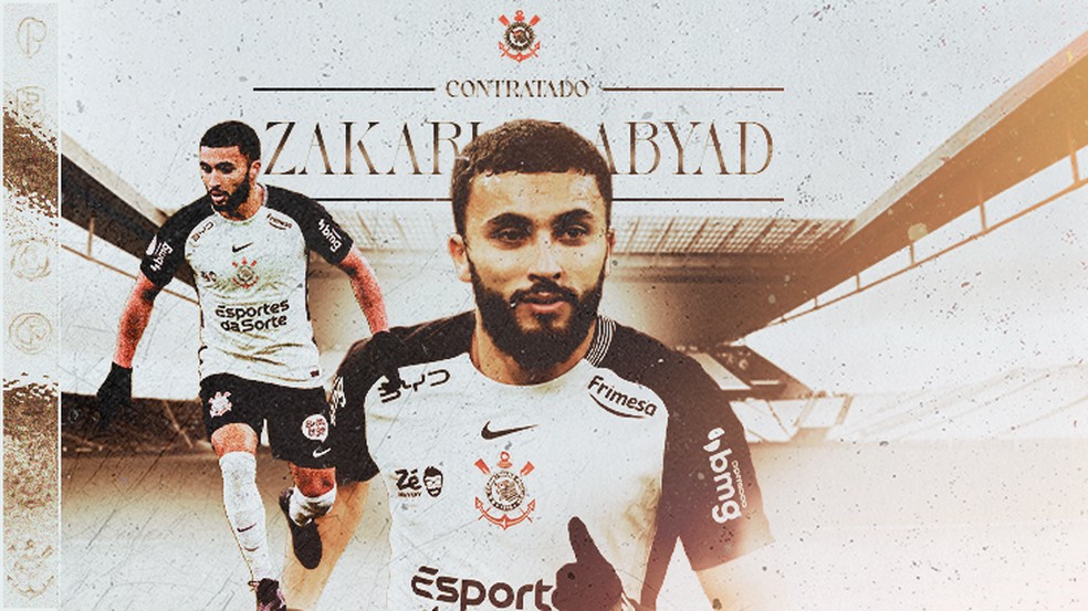 Zakaria Labyad é anunciado pelo Corinthians - Divulgação/Corinthians