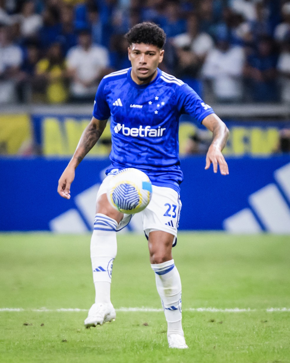 Filipe Machado pelo Cruzeiro — Foto: Gustavo Aleixo/Cruzeiro