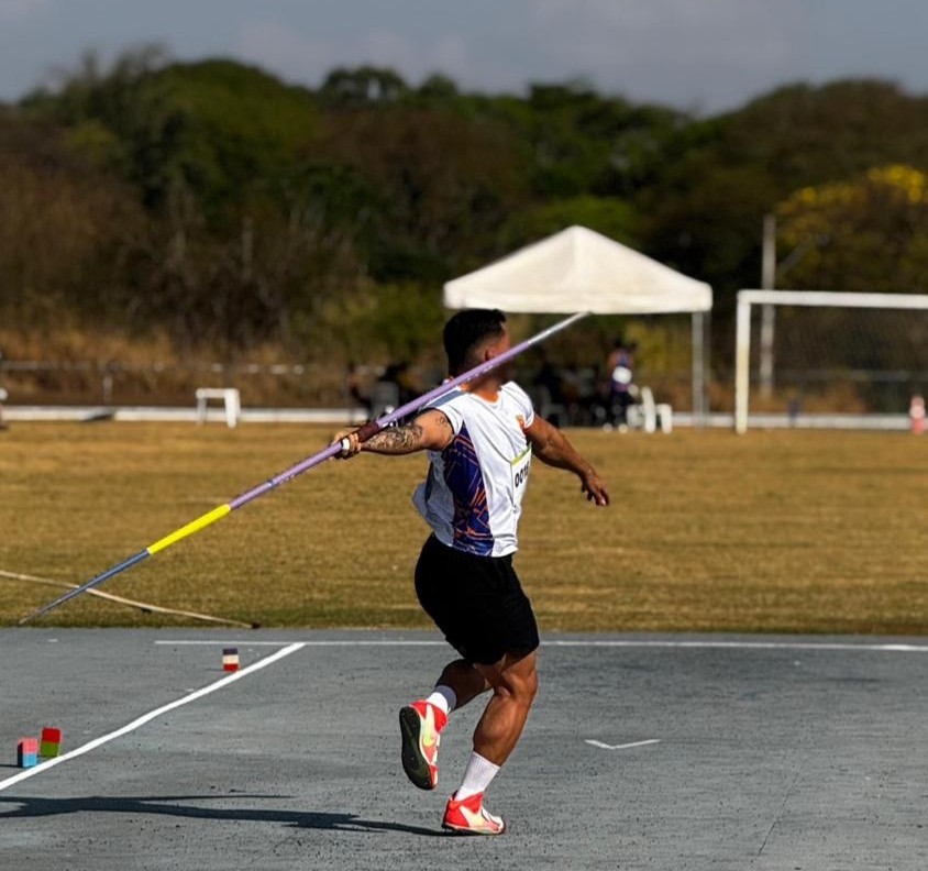 Amazonense Pedro Nunes conquista ouro e quebra recorde do lançamento de dardo no JUBs