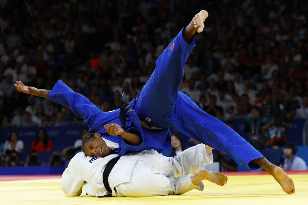 Rafaela Silva perde para Mimi Huh e disputa o bronze — Foto: Reuters