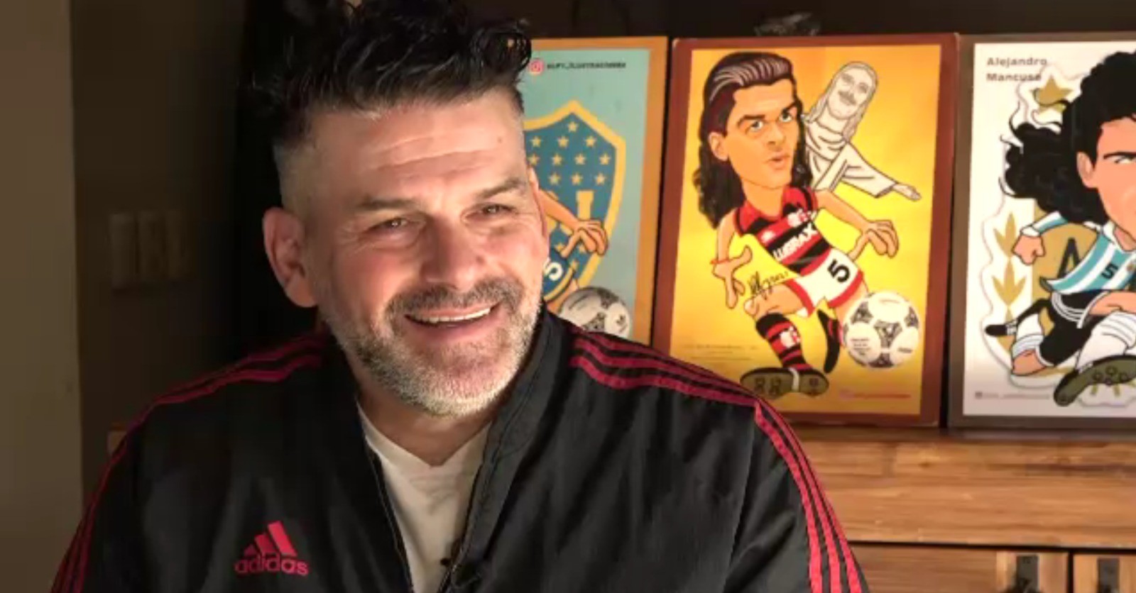 Mancuso ressalta apoio da torcida antes de Flamengo x Estudiantes: Eu queria brigar