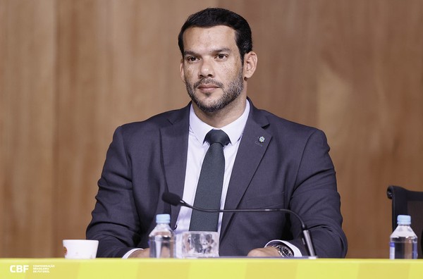 Samir Xaud, presidente da CBF — Foto: Rafael Ribeiro/CBF