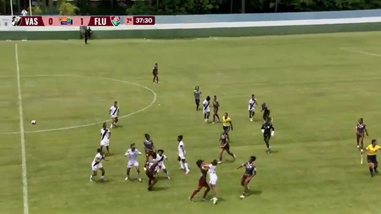 Briga e quatro expulsões marcam vitória do Fluminense sobre o Vasco na Copa Rio Sub-20 feminina