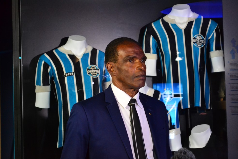Tarciso foi um dos maiores ídolos do Grêmio — Foto: Beto Azambuja / GloboEsporte.com