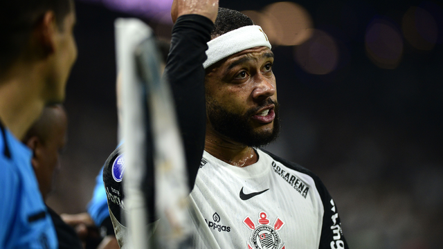 Memphis em Corinthians x América de Cali