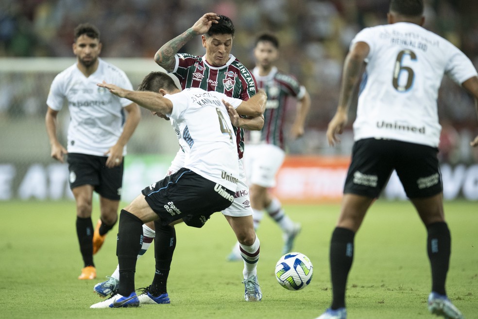 Cano em Fluminense x Gremio — Foto: Jorge Rodrigues/AGIF