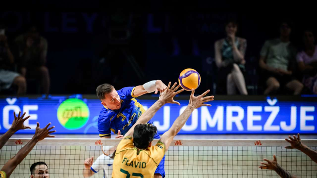 Ucrânia x Brasil na VNL