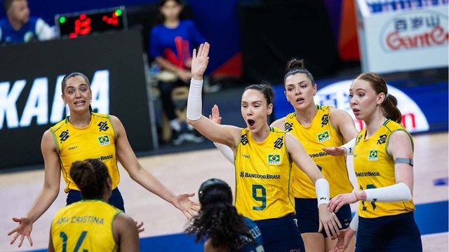 Seleção feminina na Liga das Nações - Brasil X Alemanha