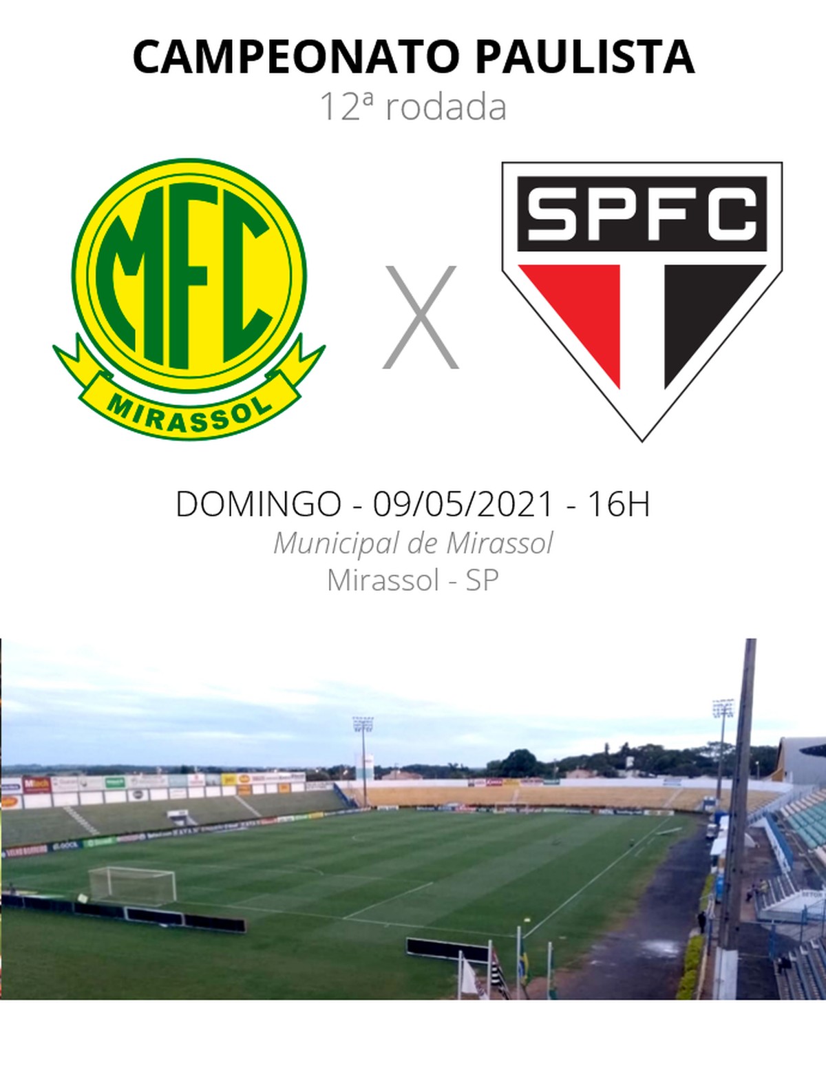 Mirassol x São Paulo: veja onde assistir, escalações, desfalques e ...