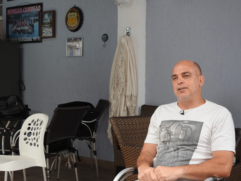 Maurinho, ex-Flamengo, em entrevista ao ge
