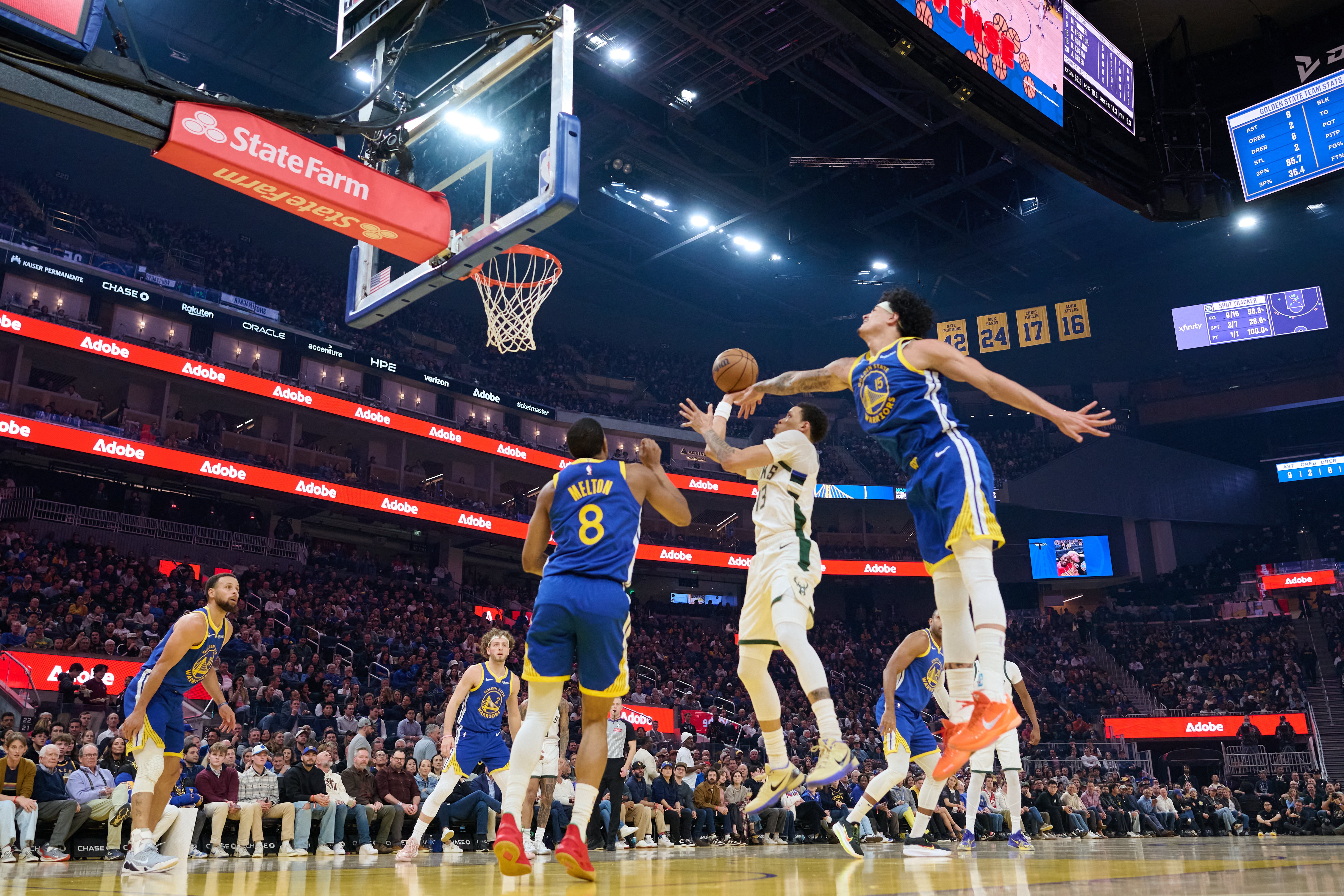 Vitória dos Warriors tem passe sem olhar de Gui Santos para Curry e