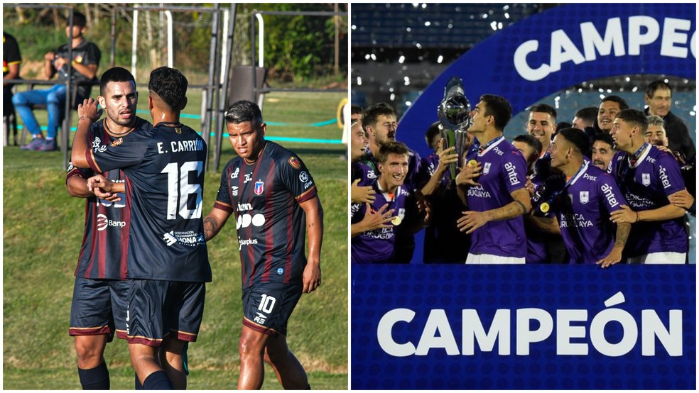 Monagas x Defensor, duelo da Pré-Libertadores — Foto: Monagas/Defensor