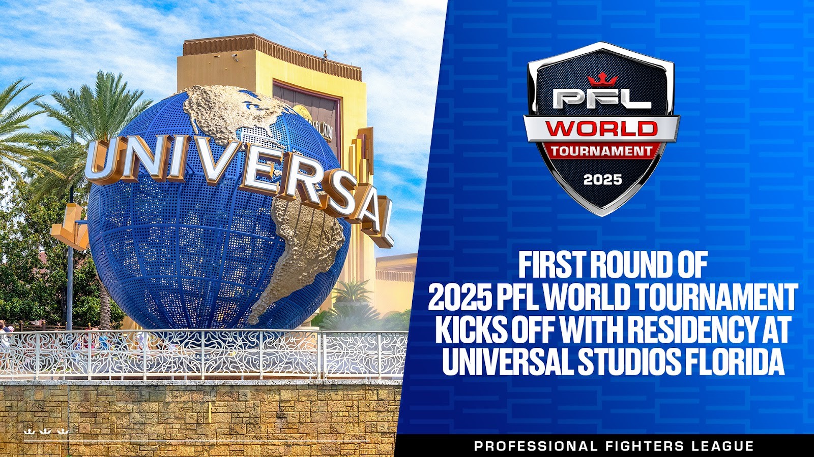 PFL anuncia primeiros eventos de 2025 nos estúdios da Universal, na ...
