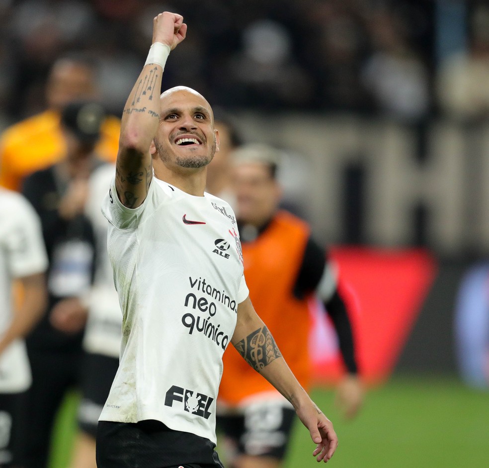 Fábio Santos completou 350 jogos pelo Corinthians — Foto: Rodrigo Coca / Ag.Corinthians