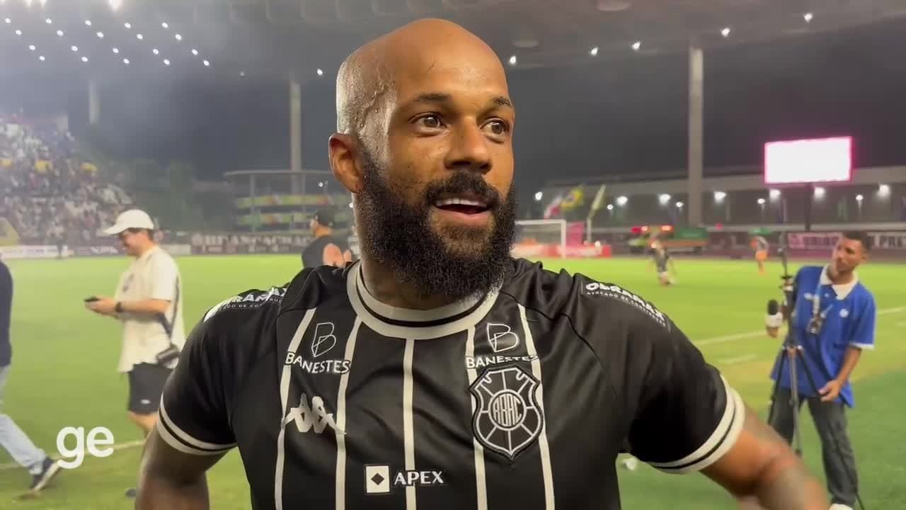 Bruno Silva, Ex-Botafogo e Cruzeiro, Marca em Título do Rio Branco-ES