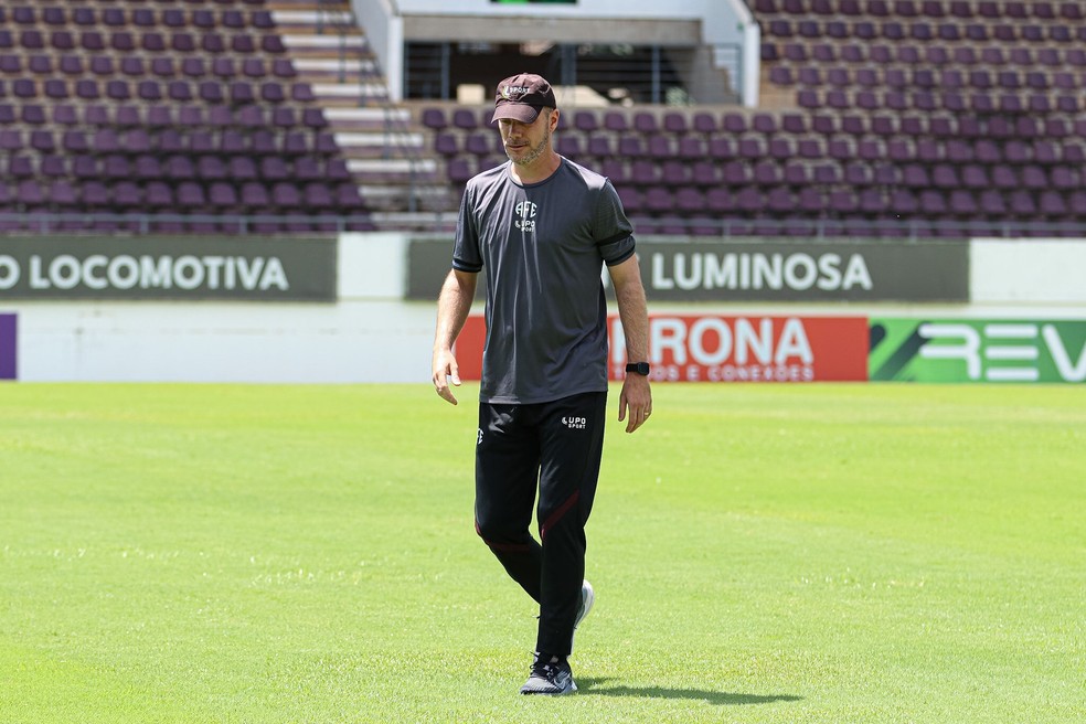 Vinícius Bergantin estava na Ferroviária e fechou com Flamengo — Foto: Cárila Covas/Ferroviária SAF