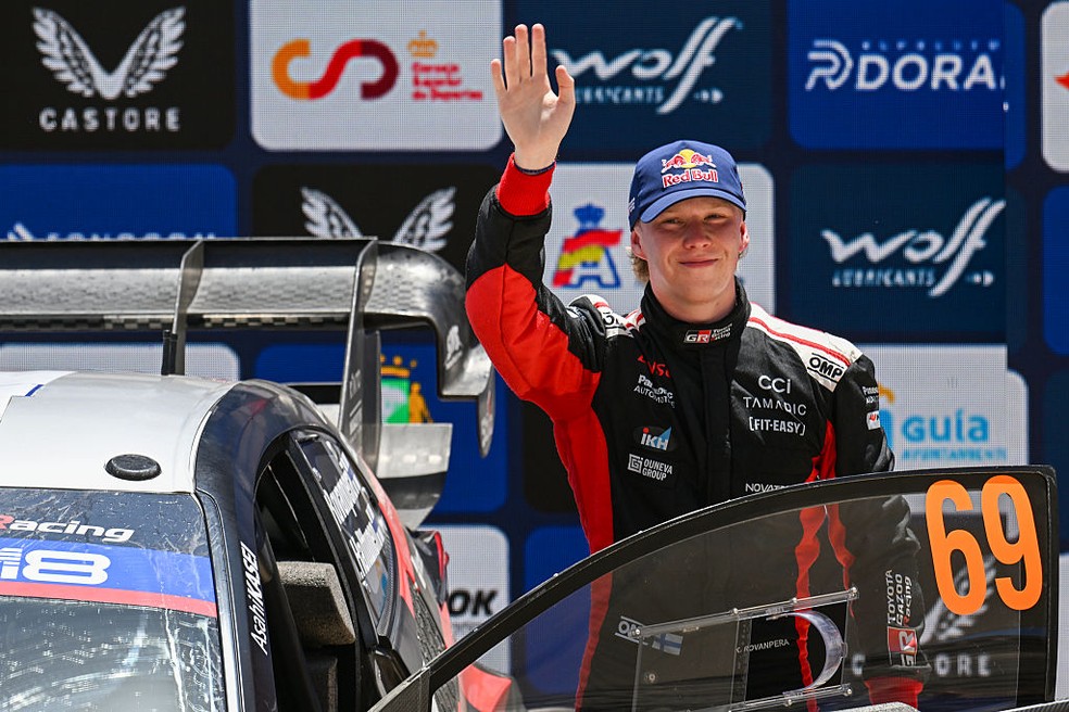 Kalle Rovanpera, bicampeão do Mundial de Rali — Foto: Massimo Bettiol/Getty Images