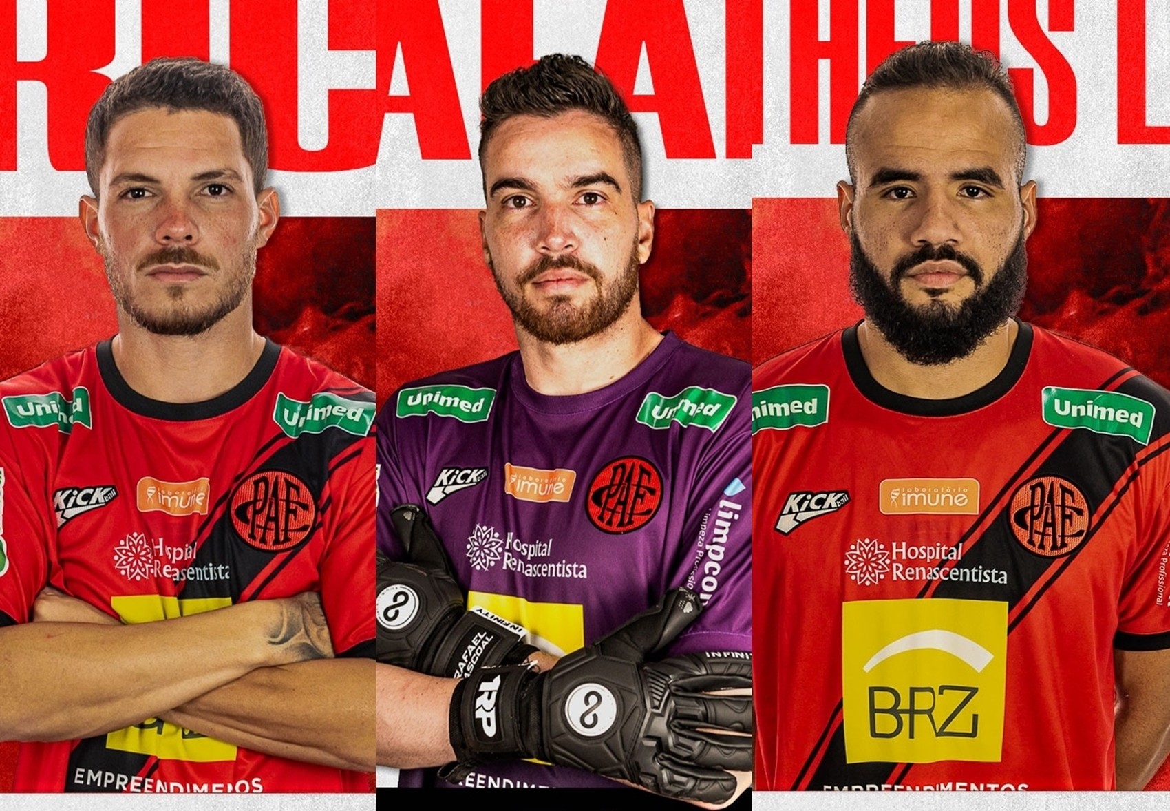 Pouso Alegre anuncia goleiro, atacante e volante para a Série C do ...