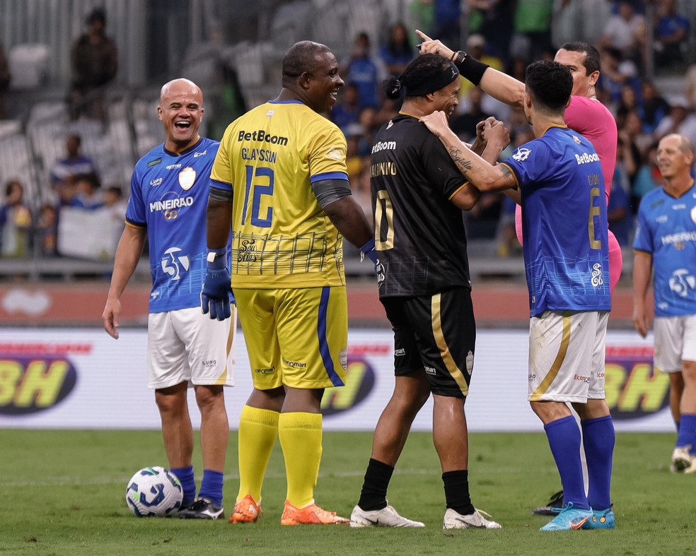 Glaysson atuou no Desafio de Gigantes do Mineirão — Foto: Will Gonçalves MGX PRESS