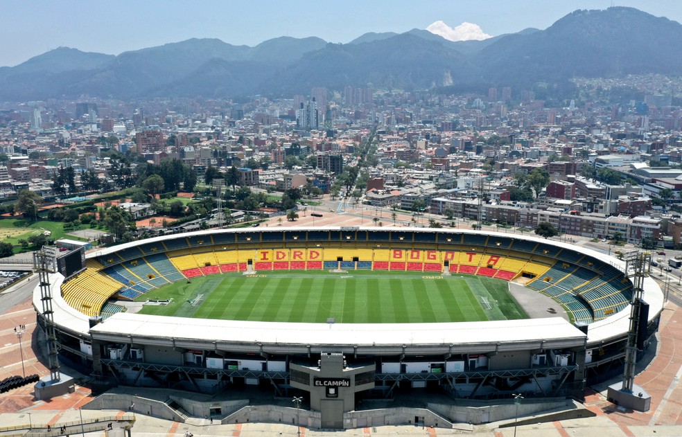 Estádio El Campín, em Bogotá, na Colômbia — Foto: Marcelo Villa/VIEWpress/Corbis via Getty Images