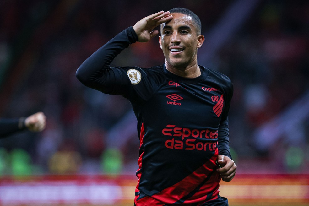 Christian Athletico-PR x Internacional — Foto: Maxi Franzoi/AGIF