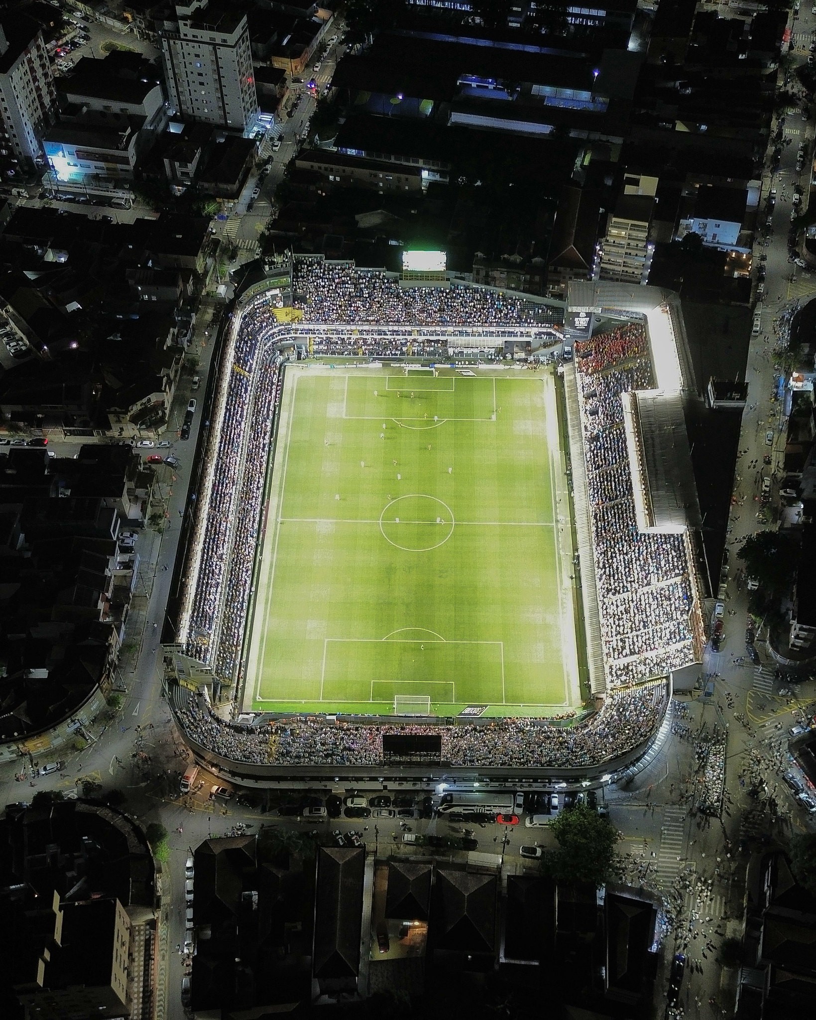 Santos x Bahia: em reforma, Vila Belmiro terá capacidade reduzida