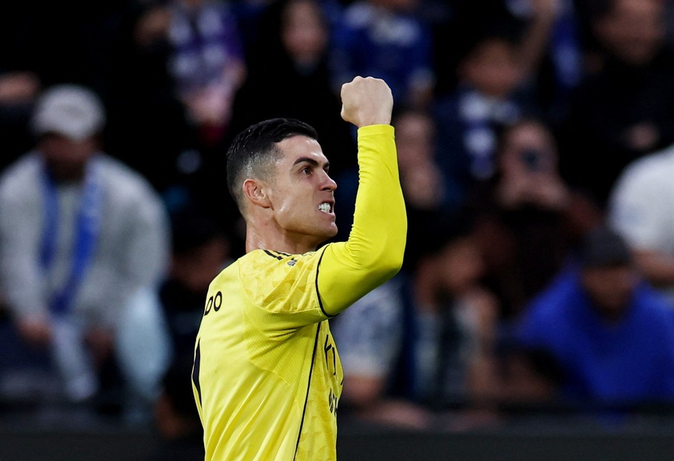 Cristiano Ronaldo - Al-Hilal x Al-Nassr - Campeonato Saudita &mdash; Foto: REUTERS/Hamad I Mohammed