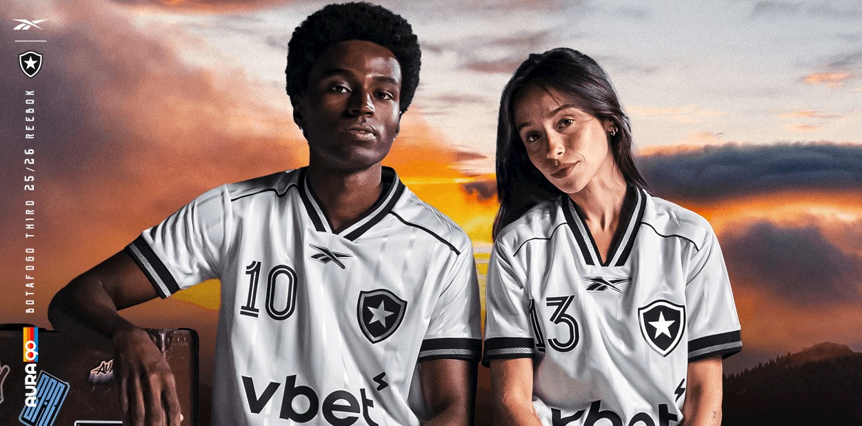 Botafogo lança novo uniforme para a temporada 2025