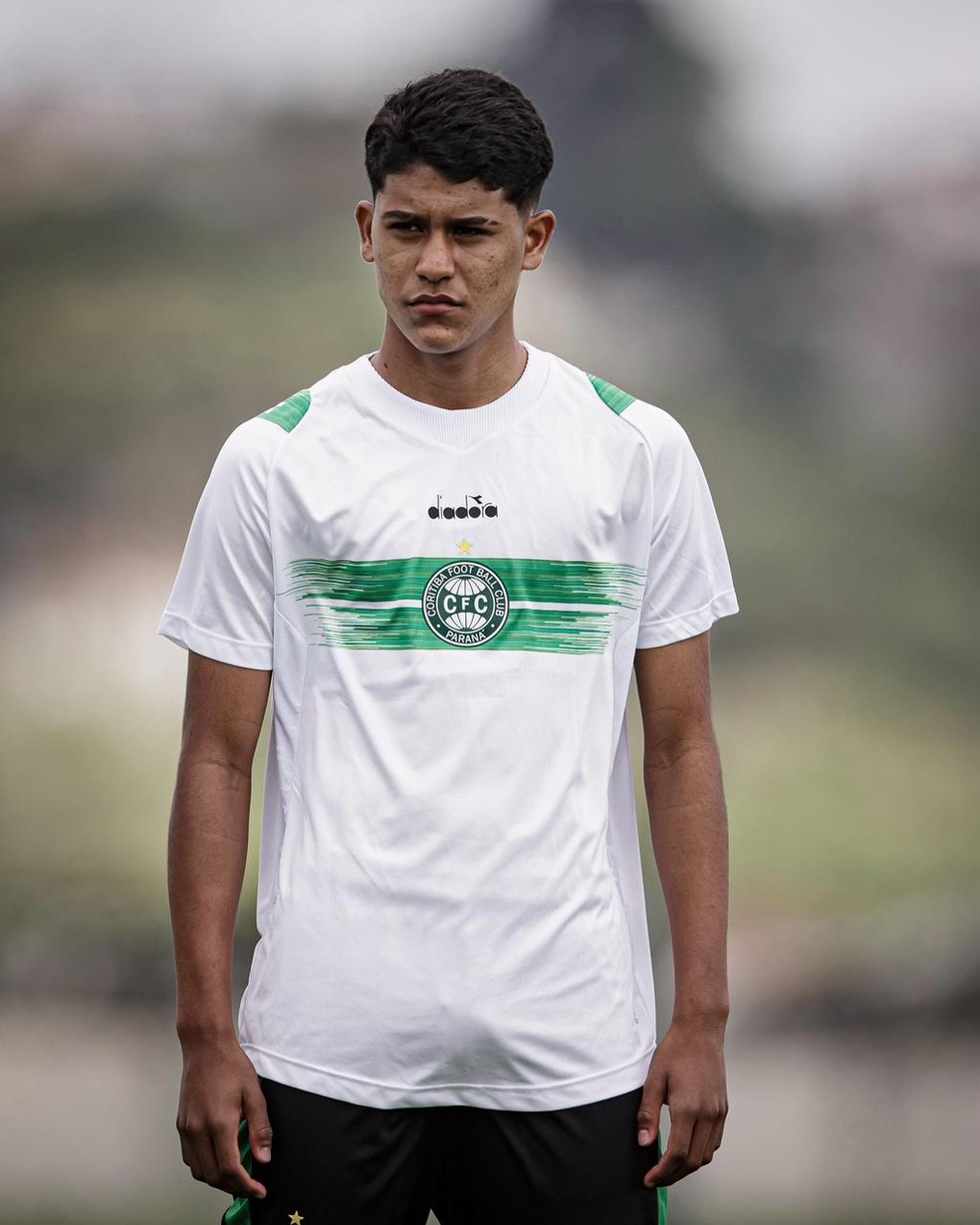 Ruan Campos, jogador do Coritiba � Foto: Acervo pessoal