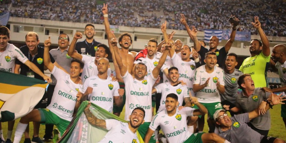 Cuiabá foi campeão da Copa Verde em 2019 — Foto: Lucas Figueiredo/CBF